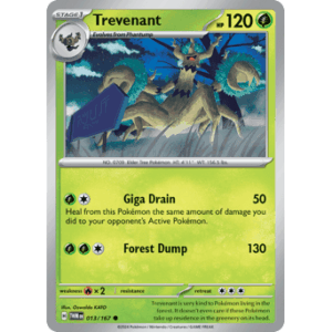 Twilight Masquerade - 013/167 - Trevenant - Reverse Holo