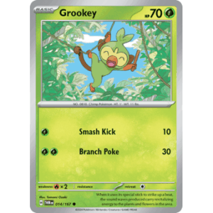 Twilight Masquerade - 014/167 - Grookey