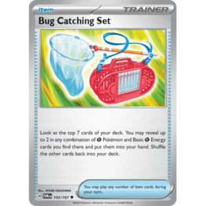 Twilight Masquerade - 143/167 - Bug Catching Set - Reverse Holo