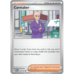 Twilight Masquerade - 144/167 - Caretaker - Reverse Holo