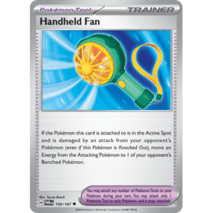 Twilight Masquerade - 150/167 - Handheld Fan - Reverse Holo