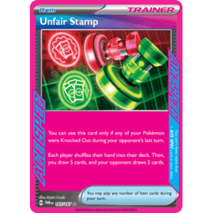 Twilight Masquerade - 165/167 - Unfair Stamp - Ace Spec
