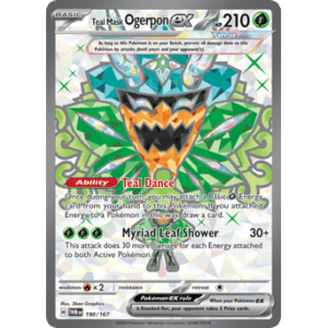 Twilight Masquerade - 190/167 - Teal Mask Ogerpon ex