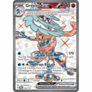 Twilight Masquerade - 198/167 - Greninja ex