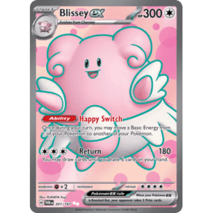 Twilight Masquerade - 201/167 - Blissey ex
