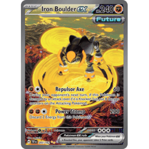 Temporal Forces - 207/162 - Iron Boulder ex (Lightly Played)