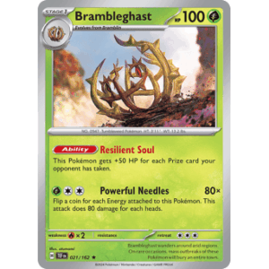 Temporal Forces - 021/162 - Brambleghast - Reverse Holo