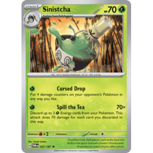 Twilight Masquerade - 022/167 - Sinistcha - Reverse Holo