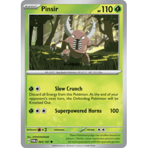 Twilight Masquerade - 003/167 - Pinsir - Reverse Holo