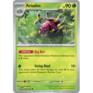 Twilight Masquerade - 005/167 - Ariados - Reverse Holo