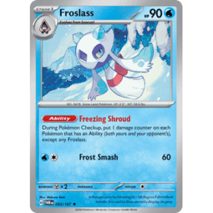 Twilight Masquerade - 053/167 - Froslass - Holo Rare