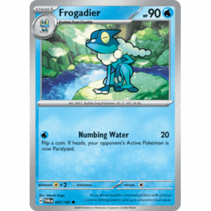 Twilight Masquerade - 057/167 - Frogadier - Reverse Holo