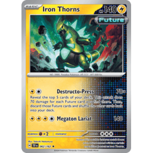 Temporal Forces - 062/162 - Iron Thorns - Reverse Holo