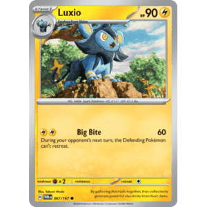 Twilight Masquerade - 067/167 - Luxio - Reverse Holo