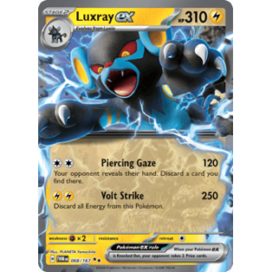 Twilight Masquerade - 068/167 - Luxray ex