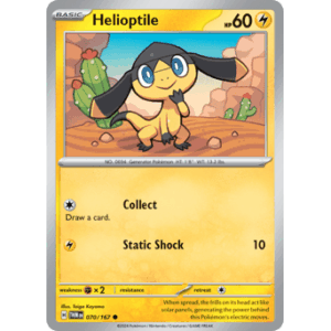 Twilight Masquerade - 070/167 - Helioptile - Reverse Holo