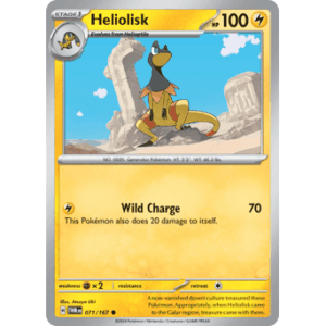 Twilight Masquerade - 071/167 - Heliolisk - Reverse Holo