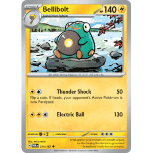 Twilight Masquerade - 074/167 - Bellibolt - Reverse Holo
