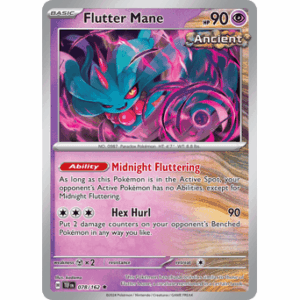 Temporal Forces - 078/162 - Flutter Mane - Reverse Holo