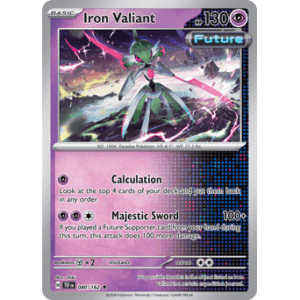 Temporal Forces - 080/162 - Iron Valiant - Reverse Holo