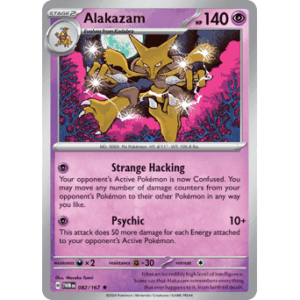 Twilight Masquerade - 082/167 - Alakazam - Reverse Holo