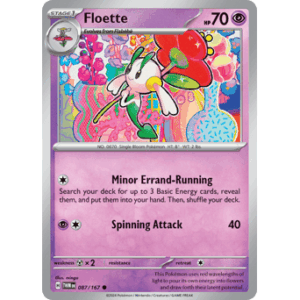 Twilight Masquerade - 087/167 - Floette - Reverse Holo