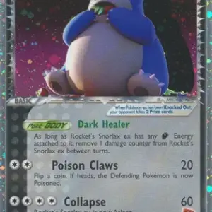 EX Team Rocket Returns - 104/109 - Rocket's Snorlax ex (Damaged)