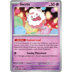 Twilight Masquerade - 089/167 - Swirlix - Reverse Holo