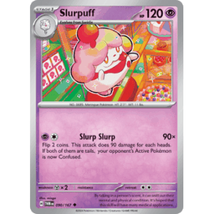 Twilight Masquerade - 090/167 - Slurpuff - Reverse Holo