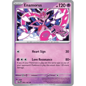 Twilight Masquerade - 093/167 - Enamorus - Reverse Holo