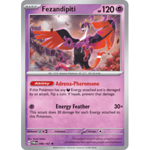 Twilight Masquerade - 096/167 - Fezandipiti - Reverse Holo