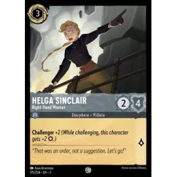 Into the Inklands - 175/204 - Helga Sinclair - Right-Hand Woman - Holo