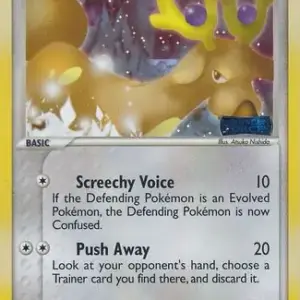 EX Unseen Forces - 32/115 - Stantler - Reverse Holo (Lightly Played)