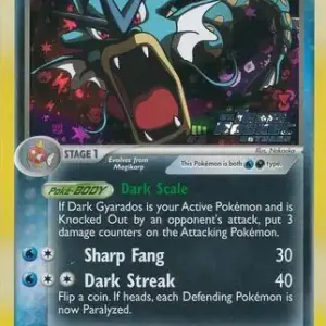 EX Team Rocket Returns - 036/109 - Dark Gyarados - Reverse Holo