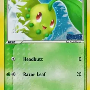 EX Unseen Forces - 51/115 - Chikorita - Reverse Holo