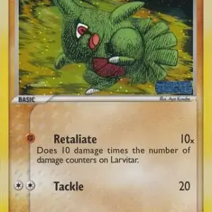 EX Unseen Forces - 61/115 - Larvitar - Reverse Holo
