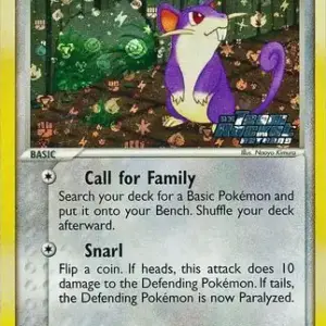 EX Team Rocket Returns - 072/109 - Rattata - Reverse Holo (Lightly Played)