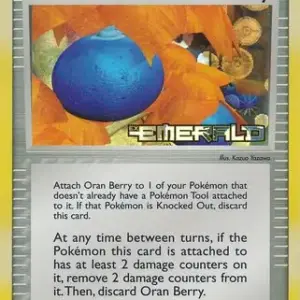EX Emerald - 80/106 - Oran Berry - Reverse Holo