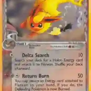 EX Delta Species - 5/113 - Flareon (delta species) - Holo Rare (Near Mint -)