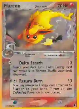 EX Delta Species - 5/113 - Flareon (delta species) - Holo Rare (Near Mint -)