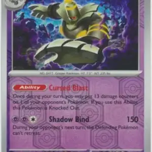Shrouded Fable - 020/064 - Dusknoir - Reverse Holo
