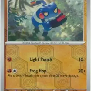 Shrouded Fable - 023/064 - Croagunk - Reverse Holo