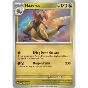 Shrouded Fable - 046/064 - Haxorus - Holo Rare