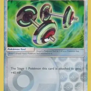 Burning Shadows - 113/147 - Bodybuilding Dumbbells - Reverse Holo
