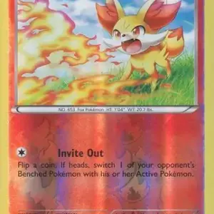 Fates Collide - 011/124 - Fennekin - Reverse Holo