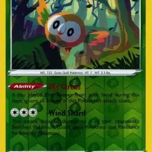 Darkness Ablaze - 011/189 - Rowlet - Reverse Holo