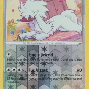 Chilling Reign - 126/198 - Furfrou Reverse Holo