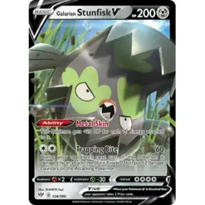 Darkness Ablaze - 128/189 - Galarian Stunfisk V