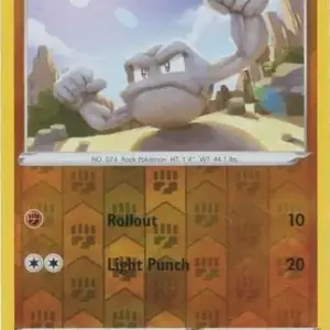 Fusion Strike - 135/264 - Geodude - Reverse Holo