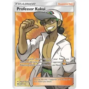 Sun & Moon - 148/149 - Professor Kukui (Moderately Played)